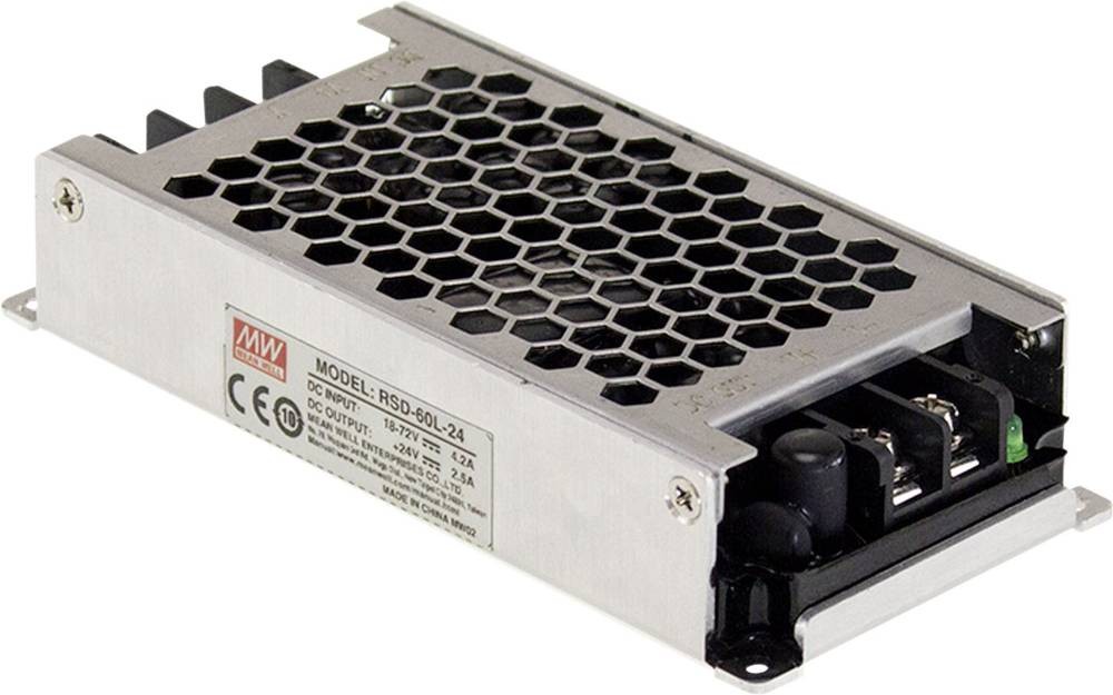 MEAN WELL RSD-60L-12 power adapter/inverter 60 W - MEAN WELL RSD-60L-