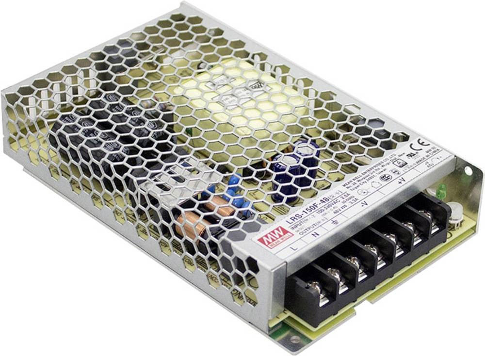 MEAN WELL LRS-150F-5 power supply unit 110 W Stainless steel - MEAN