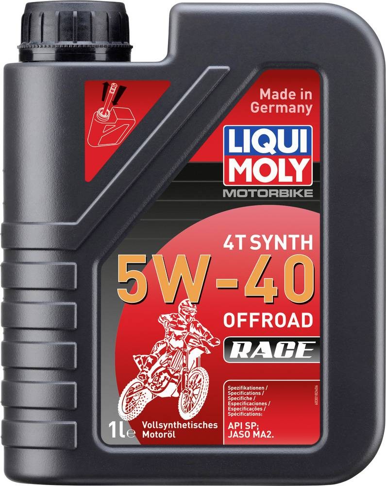 Liqui Moly Motorbike 4T Synth 5W-40 Offroad Race 3018 4-Takt-Motoröl