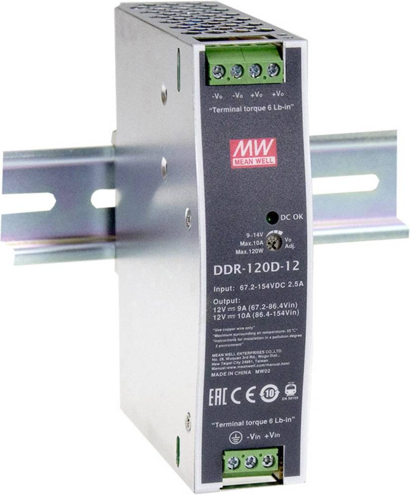 MEAN WELL DDR-120A-24 power adapter/inverter 120 W - MEAN WELL DDR-