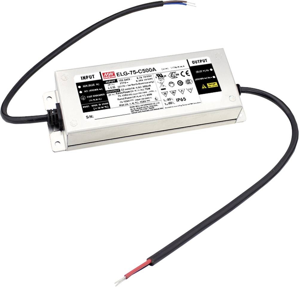 MEAN WELL ELG-75-C350B-3Y LED-Treiber Konstantstrom 74.9W 350mA 107 -