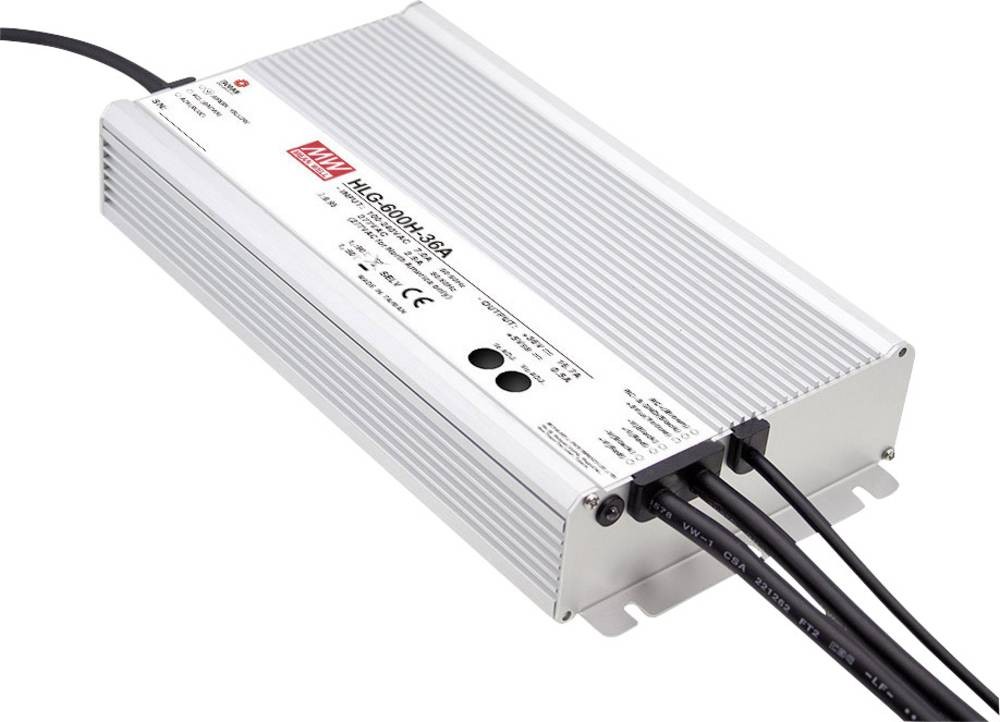 Mean Well MW HLG-600H-48A LED-Treiber, LED-Trafo Konstantspannung,