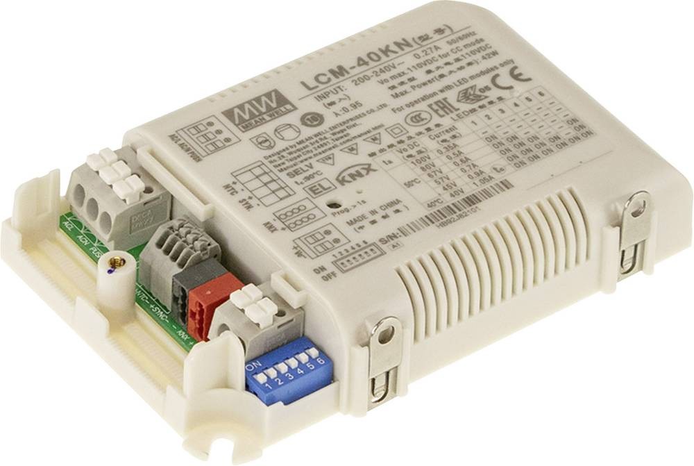 MEAN WELL LCM-40KN LED-Treiber Konstantstrom 42W 350 - 1050mA 2 - 100