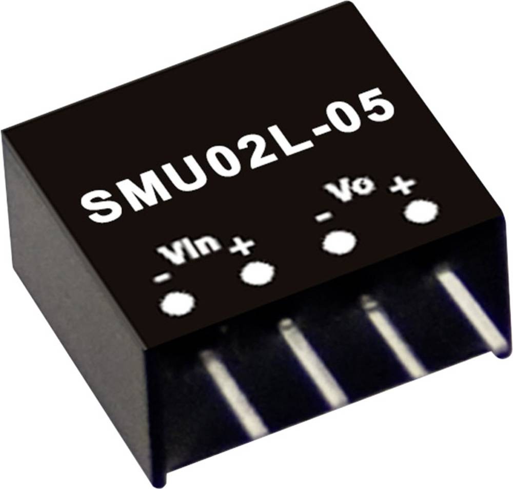MEAN WELL SMU02M-05 DC/DC-Wandlermodule 400mA 2W Anzahl Ausgänge: 1