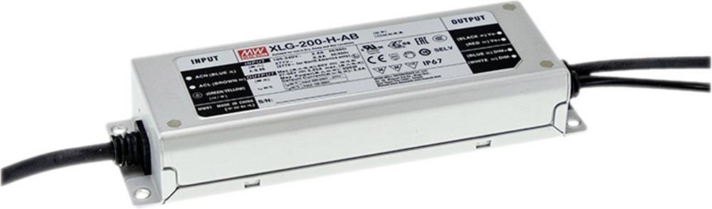 MEAN WELL XLG-200-H-AB LED-Treiber Konstantleistung 200W 3500 -