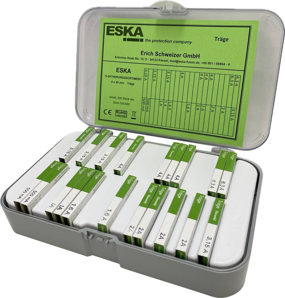 ESKA 522805 Sicherungs-Sortiment Inhalt 200St.