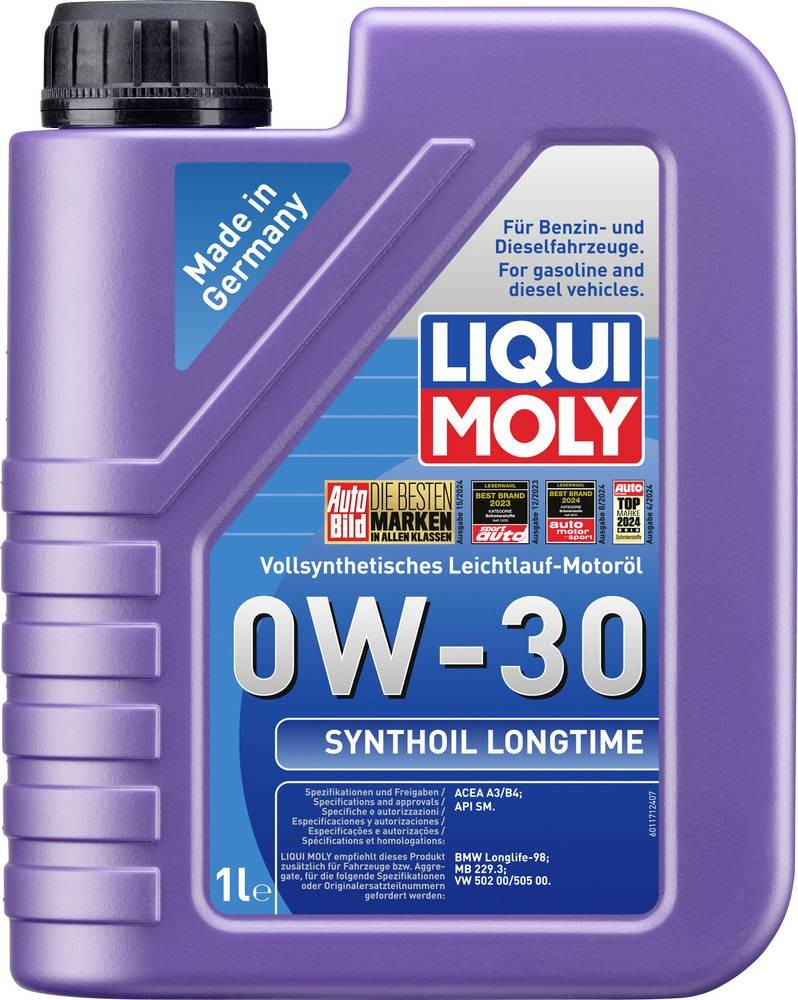 Liqui Moly Synthoil Longtime 0W-30 1171 Motoröl 1l