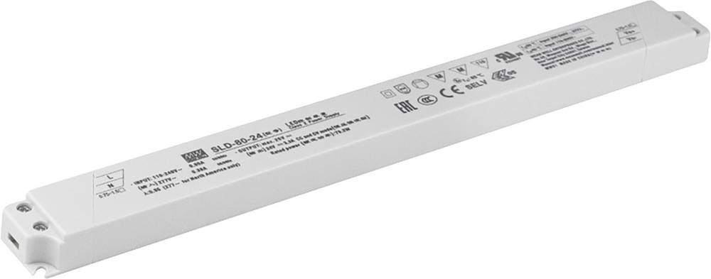 MEAN WELL MW SLD-80-24 LED-Treiber Konstantspannung, Konstantstrom 79.