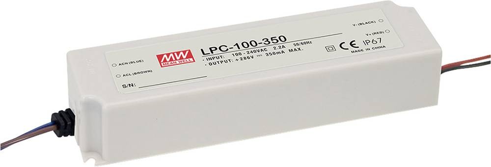 Mean Well LPC-100-2100 LED-Treiber Konstantstrom 100W 2.1A 24 - 48 V/