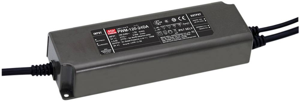 MEAN WELL PWM-120-12DA LED-Treiber Konstantspannung 120W 10A 12 V/DC
