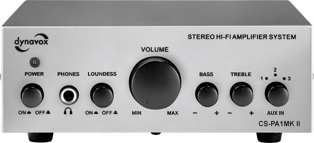 Artikelbild 1 des Artikels “Dynavox Stereo-Verstärker x Silber “