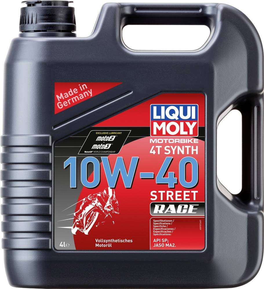 Liqui Moly Motorbike 4T Synth 10W-40 Street Race 20754 4-Takt-Motorö