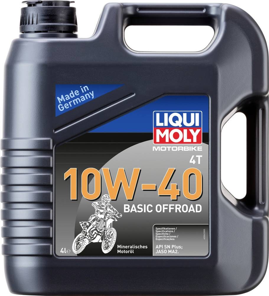 Liqui Moly Motorbike 4T 10W-40 Basic Offroad 3062 4-Takt-Motoröl 4l