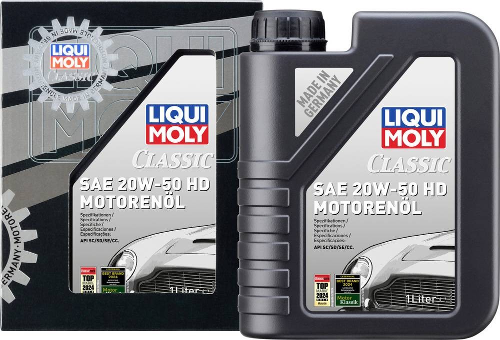 Liqui Moly Classic Motorenöl SAE 20W-50 HD 1128 Motoröl 1l