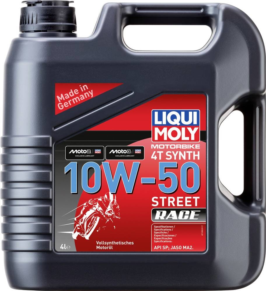 Liqui Moly Motorbike 4T Synth 10W-50 Street Race 1686 4-Takt-Motoröl