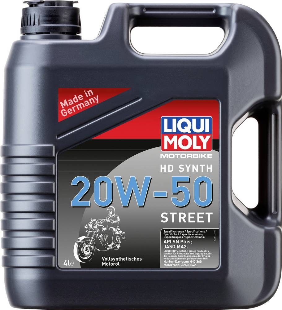 Liqui Moly Motorbike HD Synth 20W-50 Street 3817 Motoröl 4l