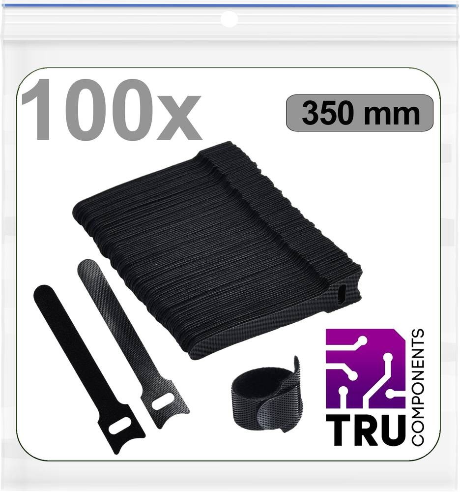 TRU COMPONENTS T24CA099 Klettkabelbinder to Bündeln Haft- and