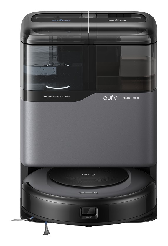 Eufy Omni C20 Black, Grey - Eufy Omni C20, Bagless, Black, Grey,