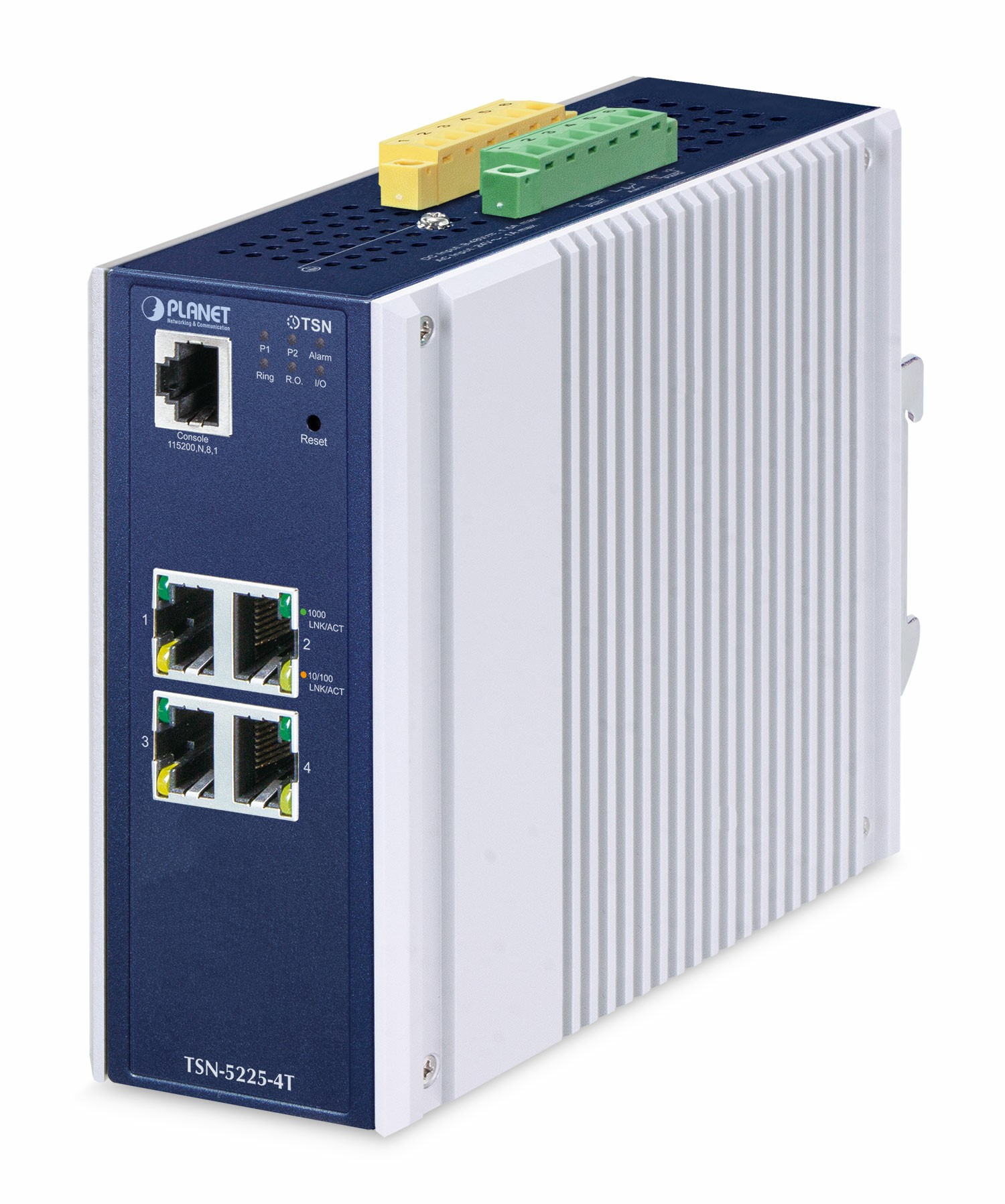 PLANET IP30 DIN-rail Industrial L2+ Managed L2+ Gigabit Ethernet (10/