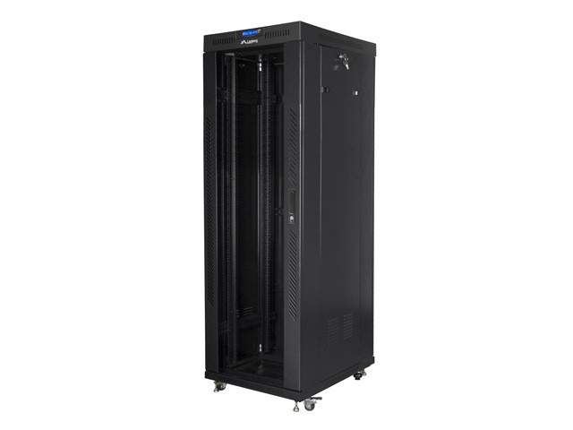 Lanberg FF01-6837-12BL rack cabinet 37U Freestanding rack Black -