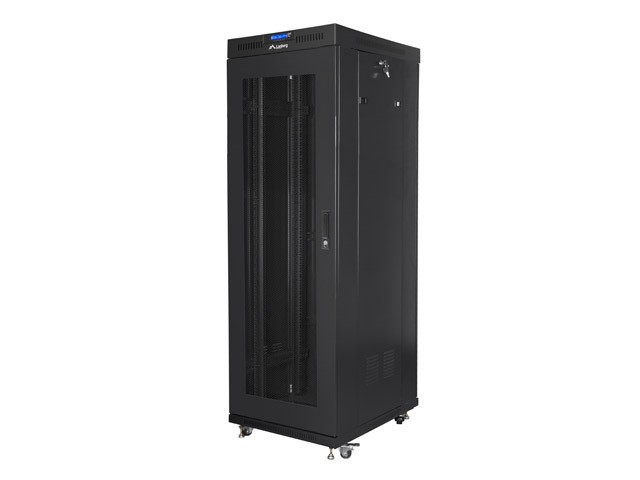 Lanberg FF01-6837-23BL rack cabinet 37U Freestanding rack Black -