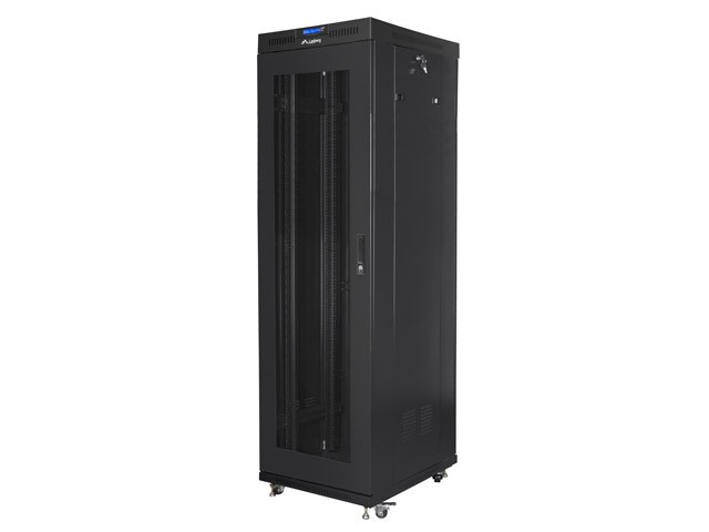Lanberg FF01-6842-23BL étagère 42U Rack autonome Noir - Lanberg