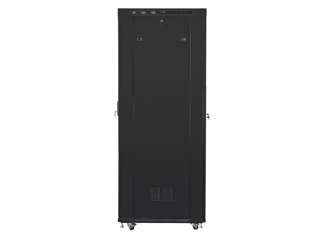 Lanberg FF01-8027-23BL rack cabinet 27U Freestanding rack Black -