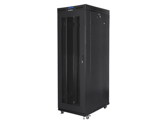 Lanberg FF01-8042-23BL étagère 42U Rack autonome Noir - Lanberg