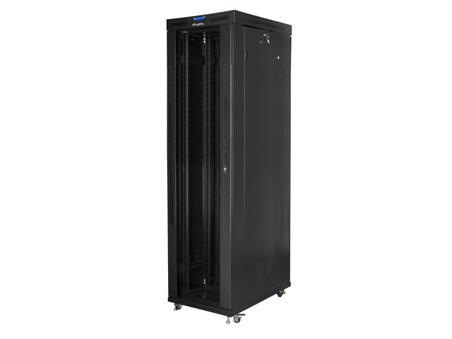 Lanberg FF01-8047-12BL rack cabinet 47U Freestanding rack Black -