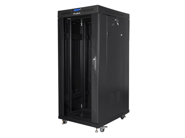Lanberg FF01-8227-12BL étagère 27U Rack autonome - Lanberg FF01-