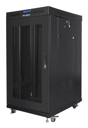 Lanberg FF01-8822-23BL étagère 22U Rack autonome Noir - Lanberg