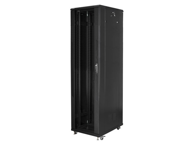 Lanberg FF01-8837-12B rack cabinet 37U Freestanding rack Black -