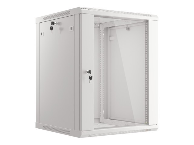 Lanberg WF01-6615-10S rack cabinet 15U Wall mounted rack Grey -