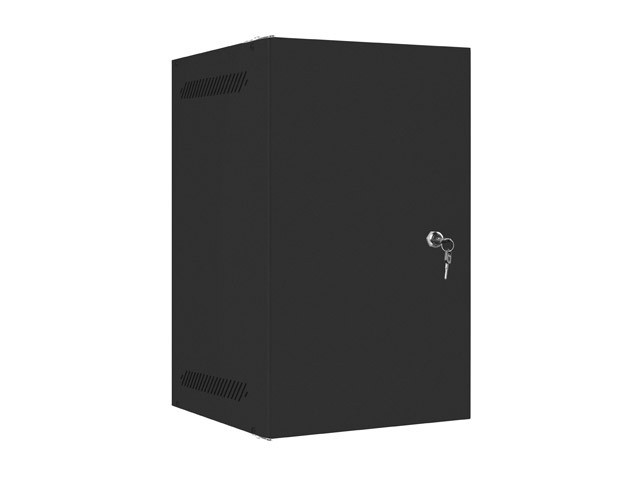 Lanberg WF10-2309-00B étagère 9U Rack monté sur le mur Noir -