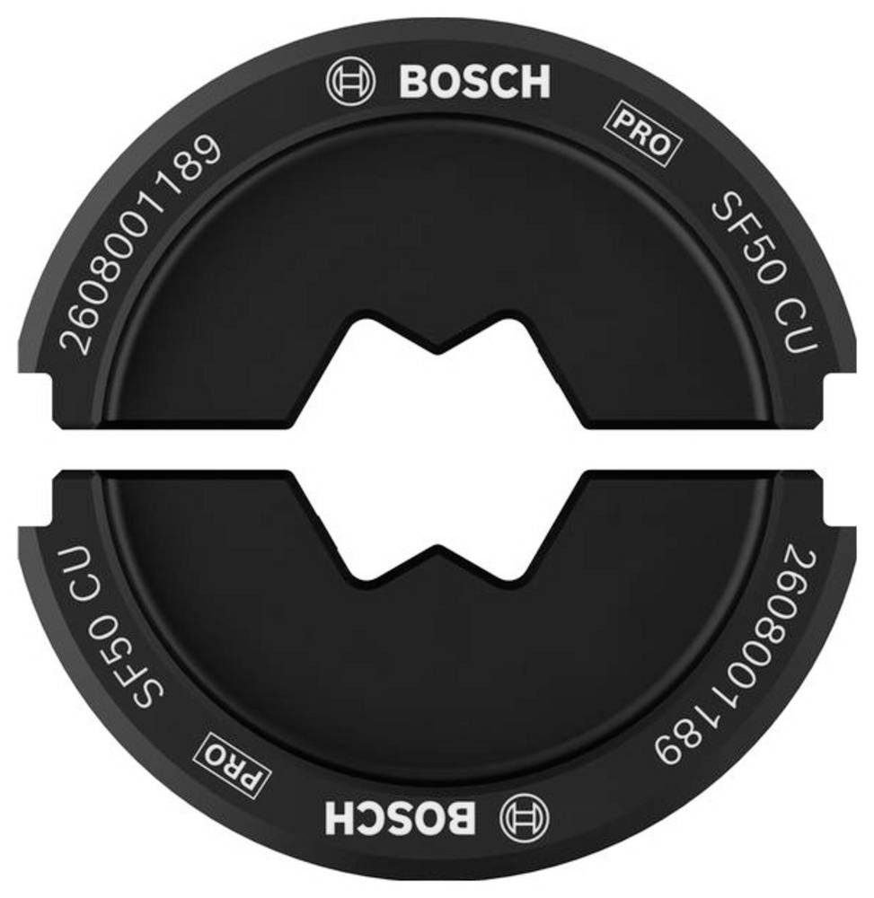 Bosch Accessories 2608001162 2608001162 Crimpeinsatz Rohrkabelschuhe,