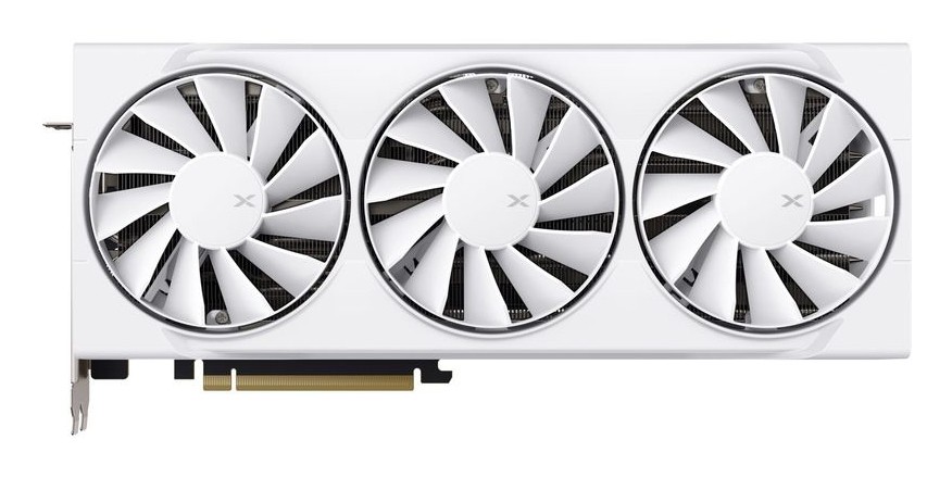 XFX Grafikkarte AMD Radeon RX 9070XT Swift White Triple Fan Gaming