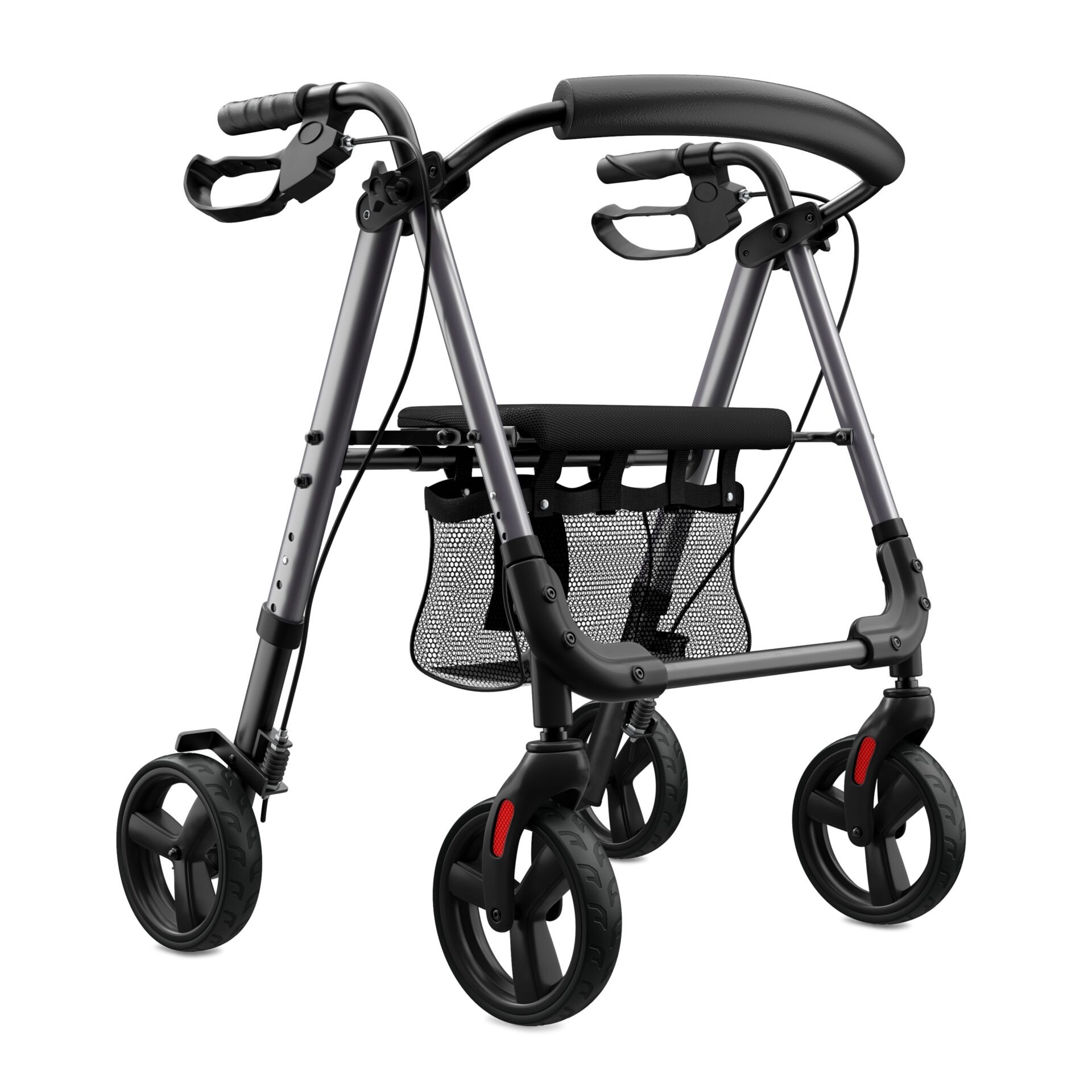 Weinberger Aluminium-Rollator 1-fach faltbar