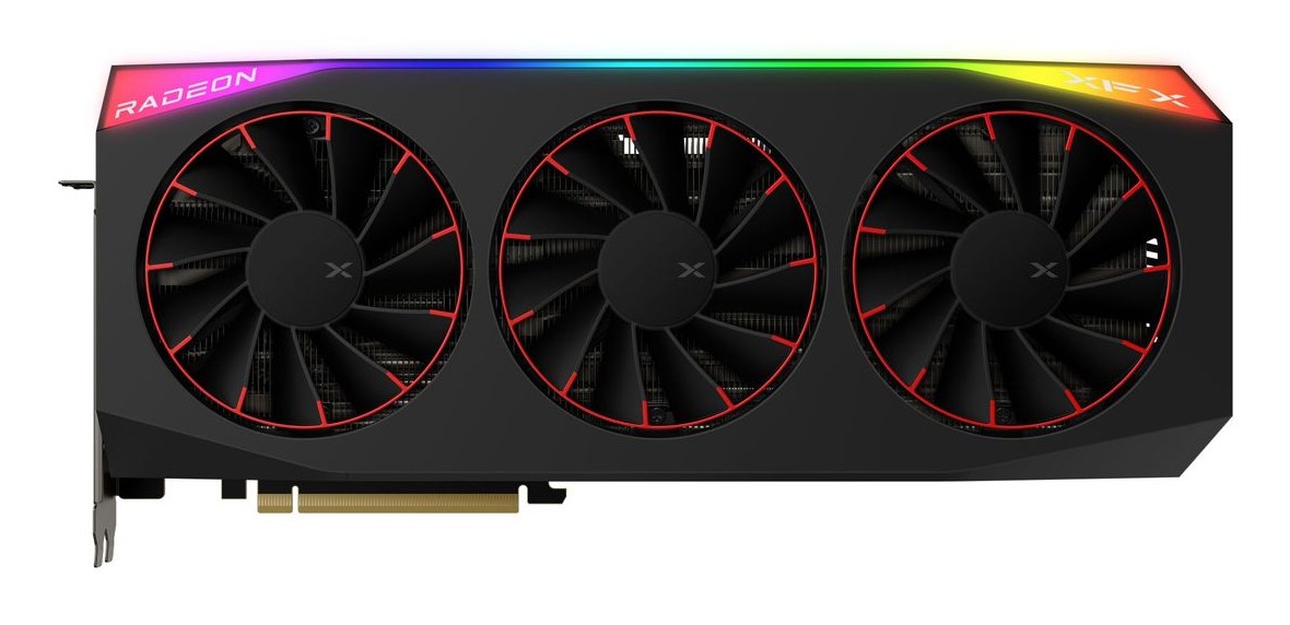 RX 9070 XT 16GB XFX Mercury Magnetic Air Gaming RGB OC GDDR6 3 Fan
