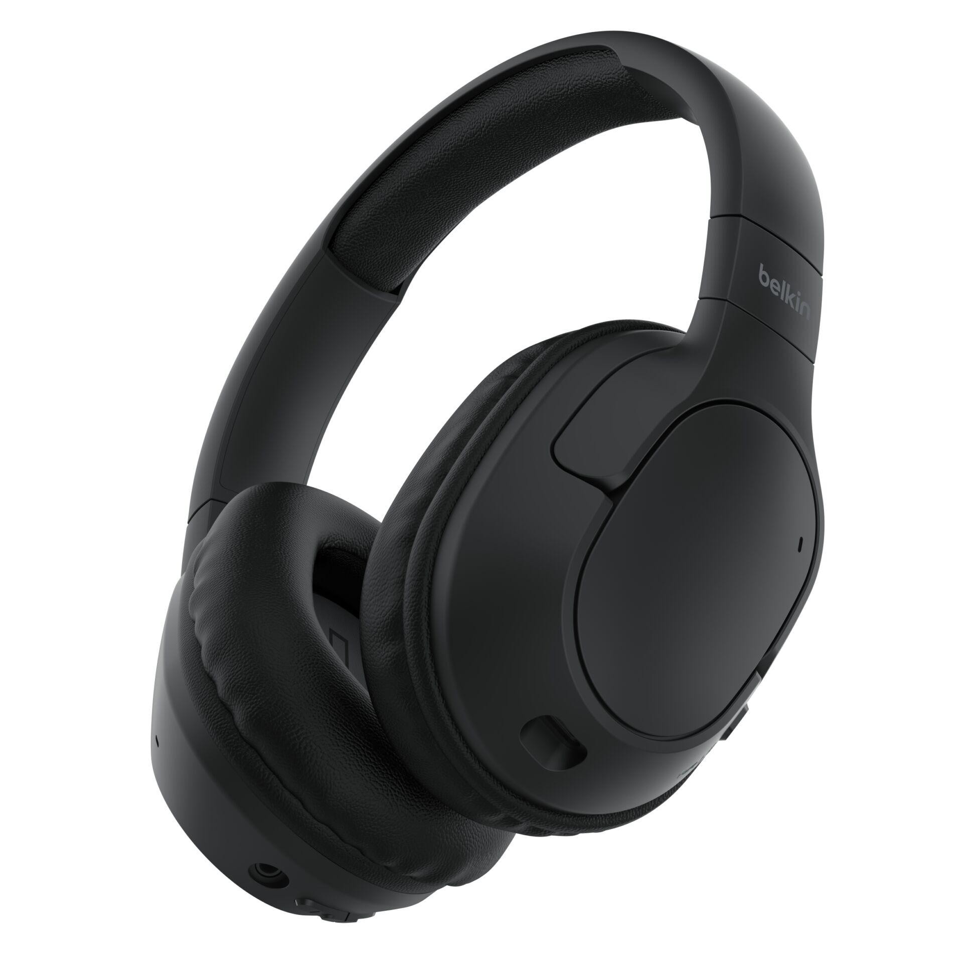 Belkin Soundform Surround schw. Over-Ear, kabellos AUD009hqBK