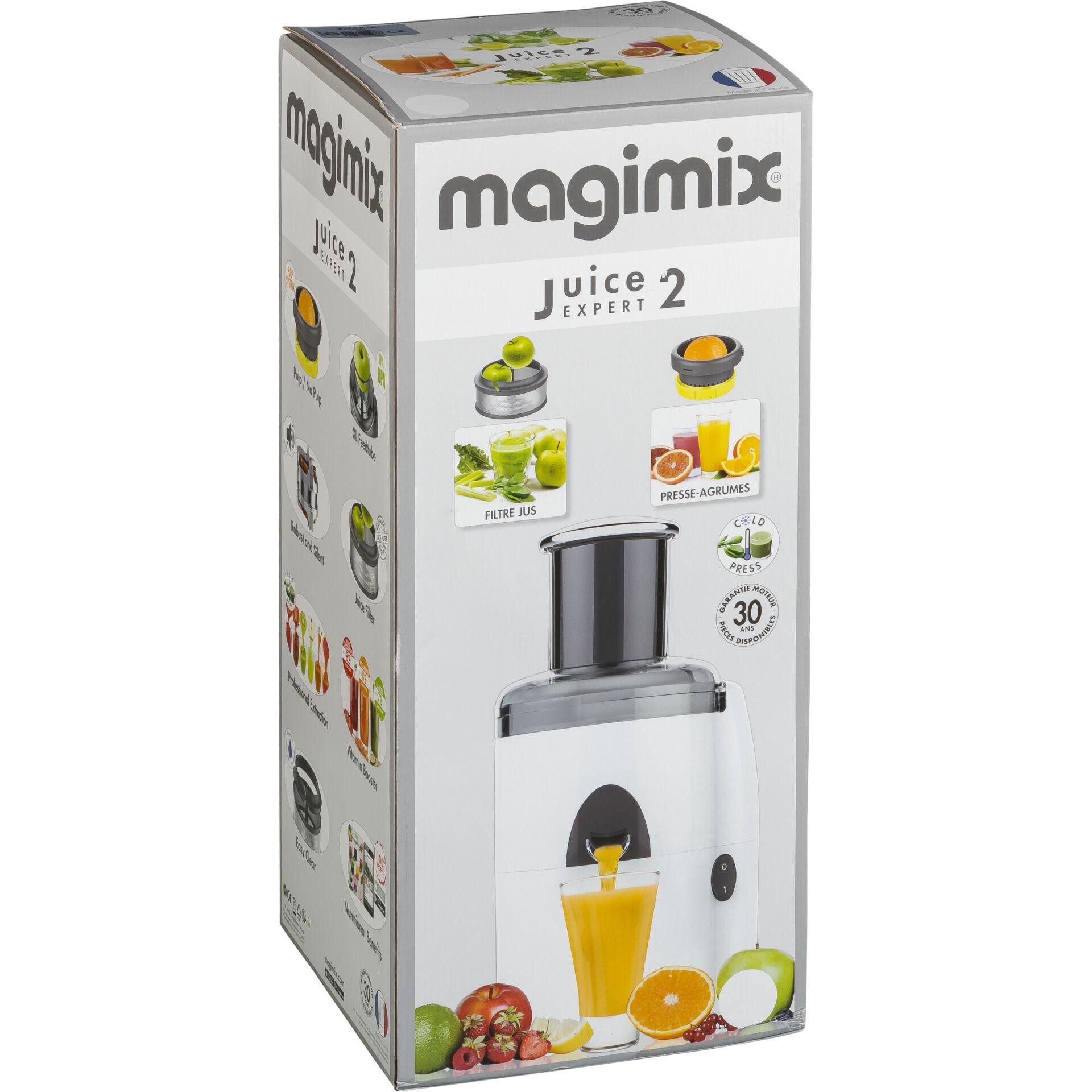 Magimix Juice Expert 2 400 W Black, White - Magimix Juice Expert 2,