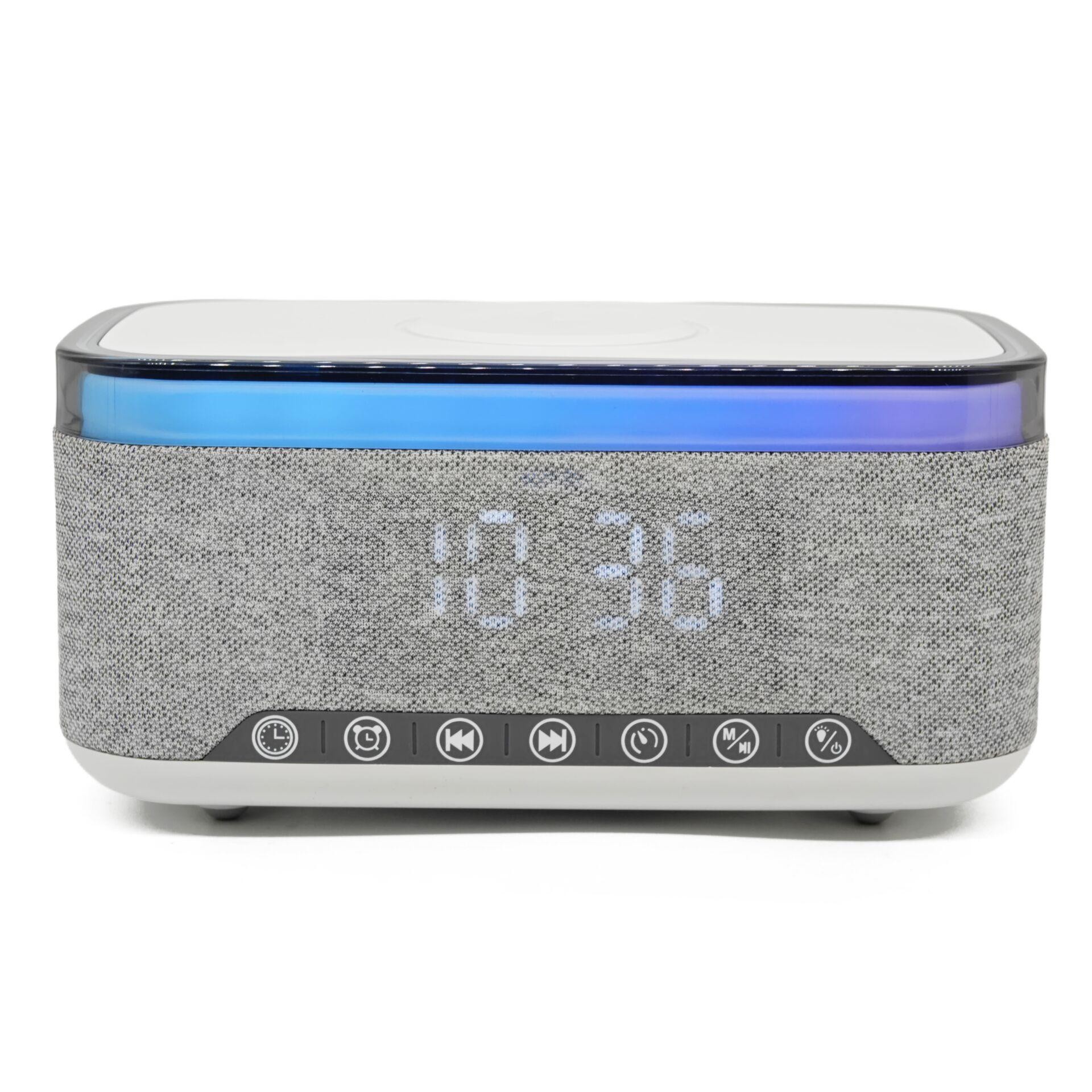 Denver CRQ-225 radio Clock Grey - Denver CRQ-225, Clock, FM, LED,
