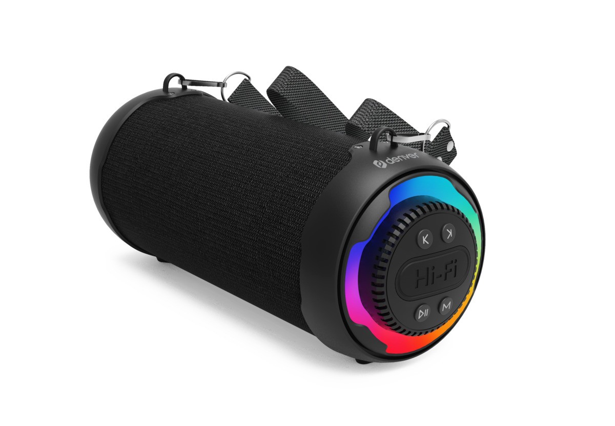 Denver BTG-213 portable/party speaker Black 10 W - Denver BTG-213, 10