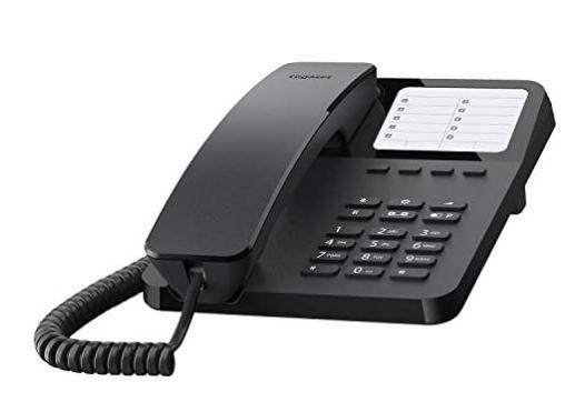 Gigaset DESK 400 Analog telephone Black - Gigaset DESK 400, Analog
