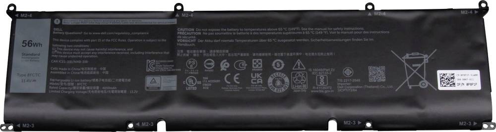 Dell Notebook-Akku Akku P8P1P 11.40V 4650 mAh