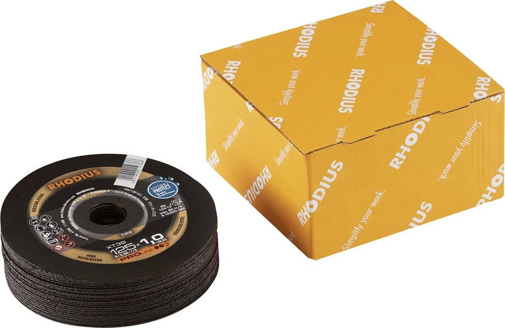 Rhodius 211575 Trennscheiben-Set 125mm 25 St. Edelstahl, Stahl