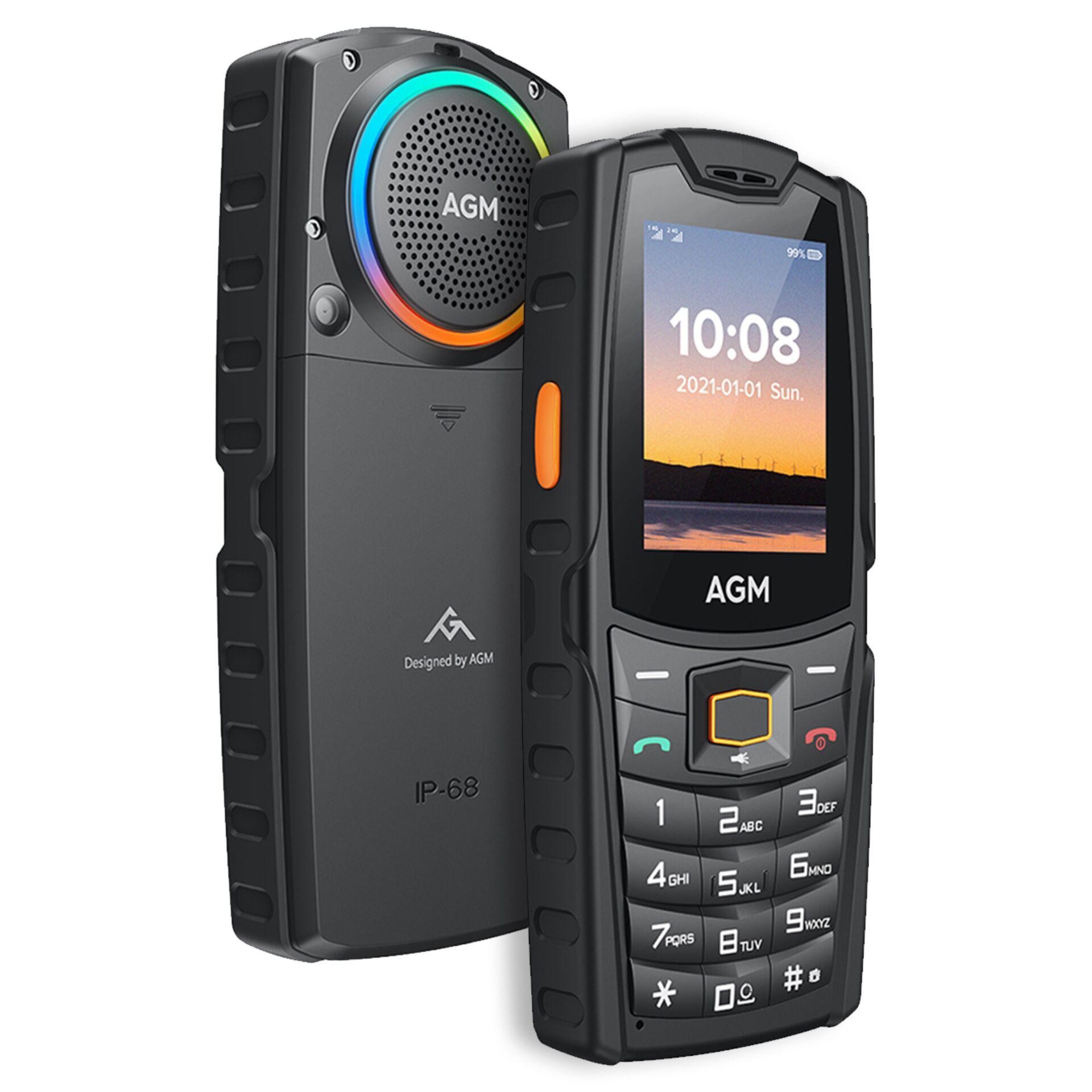 AGM M6 6,1 cm (2.4") 195 g Negro - AGM M6, Barra, SIM doble, 6,1 cm (