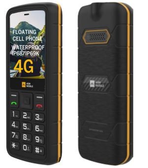 AGM M9F 4G Floating 6,1 cm (2.4") 131 g Noir, Orange Téléphone
