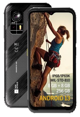 AGM H6 16.7 cm (6.56") Dual SIM Android 13 4G USB Type-C 8 GB 256 GB