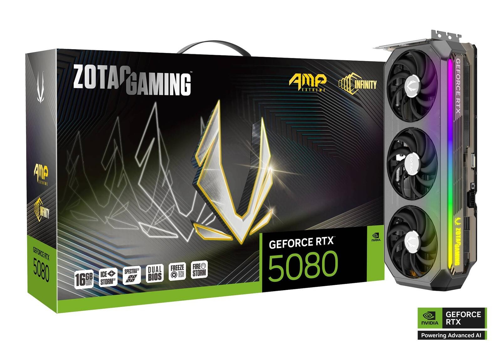 Zotac GAMING GeForce RTX 5080 AMP Extreme INFINITY NVIDIA 16 GB GDDR7