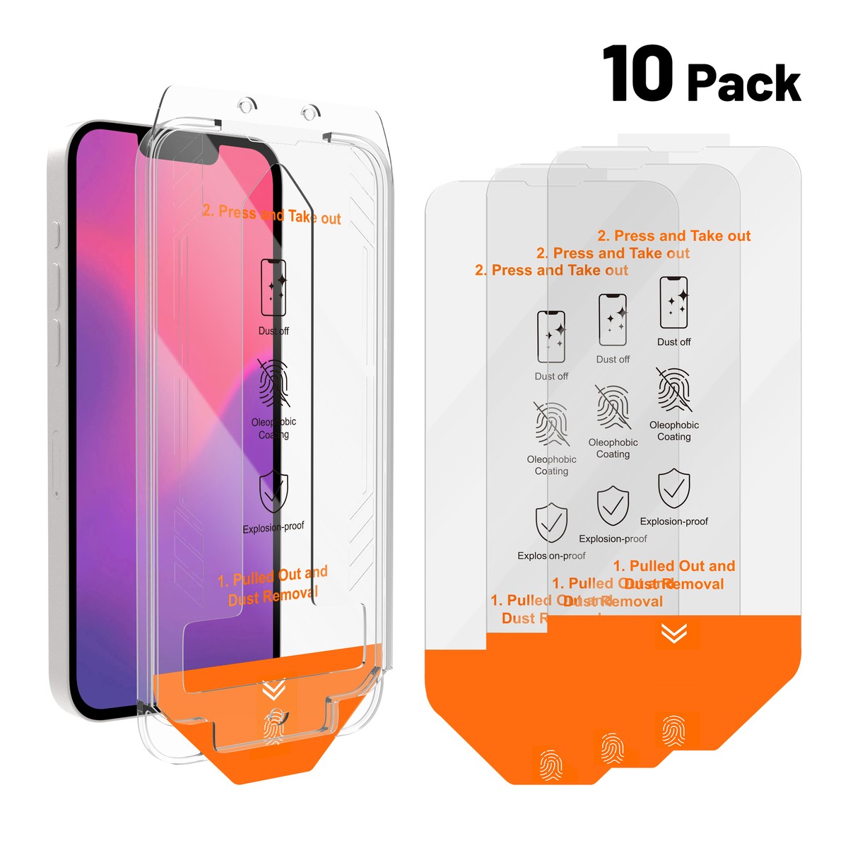4smarts Second Glass (10x) Service Kit für iPhone 17e/16e - Passend